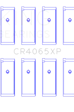 King Engine Bearings Nissan KA-24DE Performance Rod Bearing Set - Size +0.25mm While Supplies Last