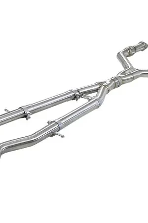 No Minimum Order aFe Takeda 2.5in to 3in 304 SS Y-Pipe Exhaust System 16-18 Infiniti Q50/Q60 V6-3.0L (tt)