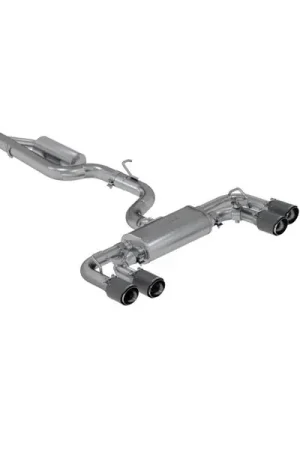 Last Chance MBRP 15-19 VW Golf R 3 in Cat Back w/ 4 in OD Quad Carbon Fiber Tips - T304