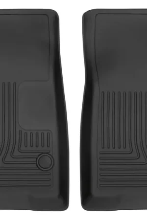 Order Now Husky Liners 17-23 Cadillac XT5/17-23 GMC Acadia 2nd Row Bench X-Act Contour Black Front Floor Liner