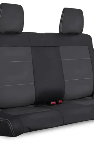 PRP 07 Jeep Wrangler JKU Rear Seat Cover/4 door - Black/Grey Mega Sale