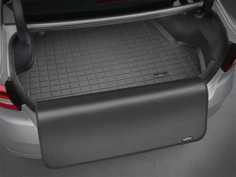 WeatherTech 2010+ Lexus GX (5dr Fits Dual Zone Climate) Cargo Liners w/ Bumper Protector - Grey Seasonal Sale