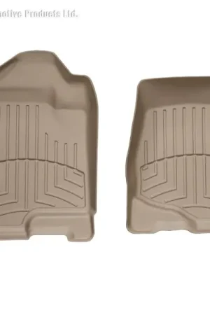 Money Back Guarantee WeatherTech 07+ Chevrolet Avalanche Front FloorLiner - Tan