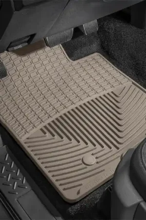 WT Rubber Mats - Rear - Tan Crafted