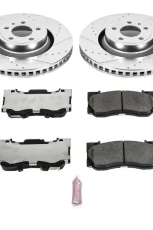 Power Stop 15-19 Ford Mustang Front Z26 Street Warrior Brake Kit Markdown