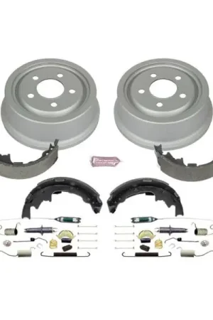 Power Stop 01-06 Jeep Wrangler Rear Autospecialty Drum Kit Hassle-Free Returns