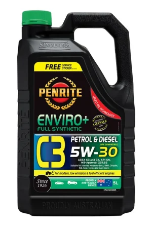 Penrite Enviro+ C3 5W-30 5W30 Full Synthetic Engine Oil 5L- EPLUSC3005 (Pickup Only) Viral