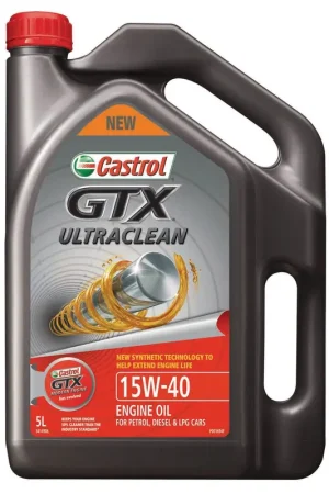 Castrol GTX Ultraclean Engine Oil 15W-40 5L - 3414906 Exclusive
