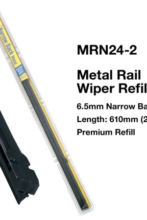 Tridon Metal Rail Wiper Refills - Narrow Back (Pair) - 24In - MRN24-2 Low Price
