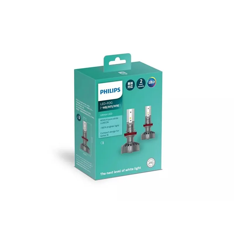 Discount Philips 11366ULX2 Ultinon Compact Long Life H8, H11, H16 LED Retrofit Fog Lamp Bulbs (Pair)