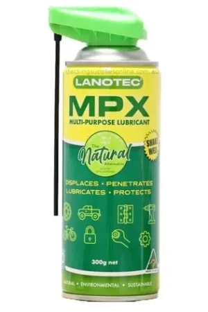 Lanotec MPX Multipurpose Lubricant and Penetrant Spray - 300g - MPX-0300 (Pickup Only) Direct From Factory