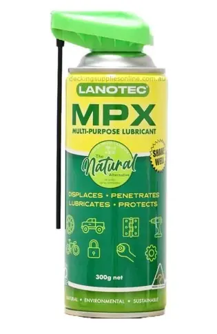 Lanotec MPX Multipurpose Lubricant and Penetrant Spray - 300g - MPX-0300 (Pickup Only) Direct From Factory