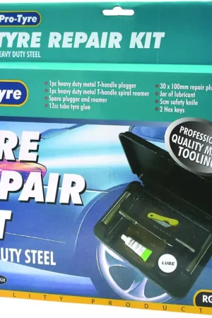 PKTool 38pc Super Heavy Duty Steel Tyre Repair Kit - RG2774 (Pickup Only) Place Order