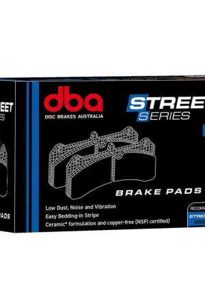 DBA Street Series Brake Pads - DB15124SS. Replaces: BT21530 Premium