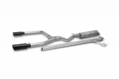 Gibson 17-20 Honda Ridgeline 3.5L Black Elite Dual Split Cat-Back Exhaust - Stainless - 614002B Secure Checkout
