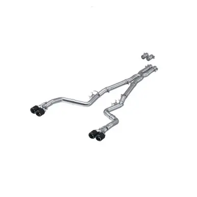 One Day Deal MBRP 15-Up Challenger 5.7 / 17-Up 6.2L/6.4L 3in Race Series Cat-Back w/ Quad Tips T304 Exhaust - S71143CF
