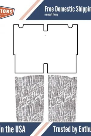 Hassle-Free Returns Hood Insulation Pad Heat Shield for 1957 Chevrolet