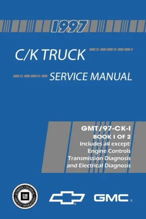 Secure Checkout Service Manual for 1997 Chevrolet, GMC C/K Truck