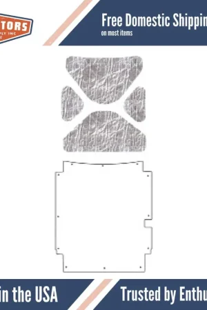 Professional Grade Hood Insulation Pad Heat Shield for 1963-1967 Chevrolet Corvette