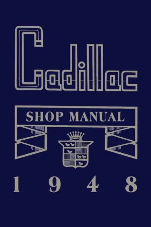 Top Pick Service Manual for 1948 Cadillac