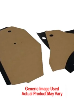 Water Shield Vapor Barrier 2Pc for 1967-1968 Pontiac Firebird Mylar Door Panel Deal