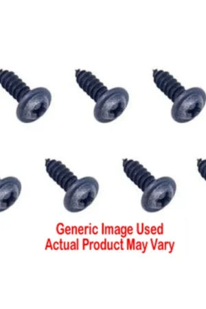 Bargain Glove Box Screw Kit for 1962-1976 Ford Fairlane Ranchero Torino Unpainted Front