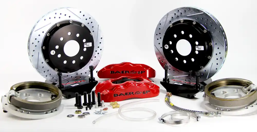 Fan Favorite Baer Brakes 4302297B Baer Brakes 13" Pro+ Rear Brake Kit, Black, SDZ