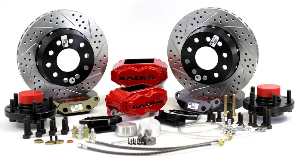 Place Order Baer Brakes 4301433B-X1 Baer Brakes 11" SS4+ Front Brake Kit, Black, SDZ, ARP Studs