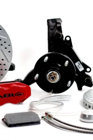 Limited Edition Baer Brakes 4301461S-11 Baer Brakes 11" SS4+ Front Brake Kit, Silver, Slot, ARP Studs