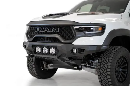ADD Off-Road Bomber Front Bumper (BAJA Round Lights) for 2021-2024 Ram TRX - F620014100103 Money Back Guarantee