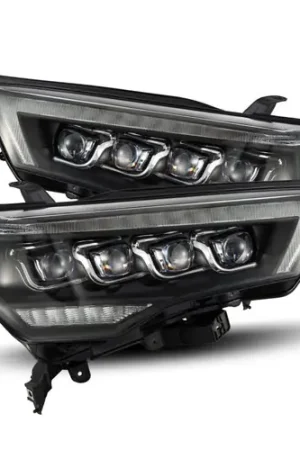 AlphaRex 14-22 Toyota 4Runner (2021 Req. Conv) NOVA LED Proj HL Blk w/Actv Light & Seq. Sig + SB DRL Get Yours