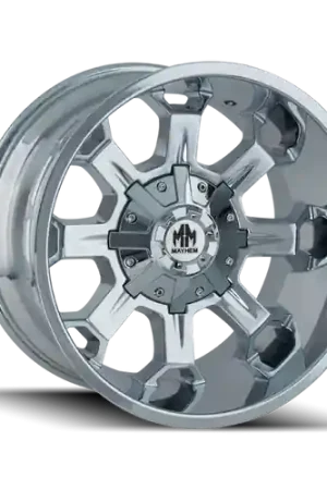 Mayhem 8105 Combat 20x12 / 6x135 BP / -44mm Offset / 106mm Hub Chrome Wheel Don’t Miss Out