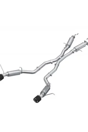 MBRP 3" Cat-Back Exhaust T304 (Carbon Fiber Tips) - 2012-2021 Jeep Grand Cherokee SRT 6.4L - S55253CF Clearance