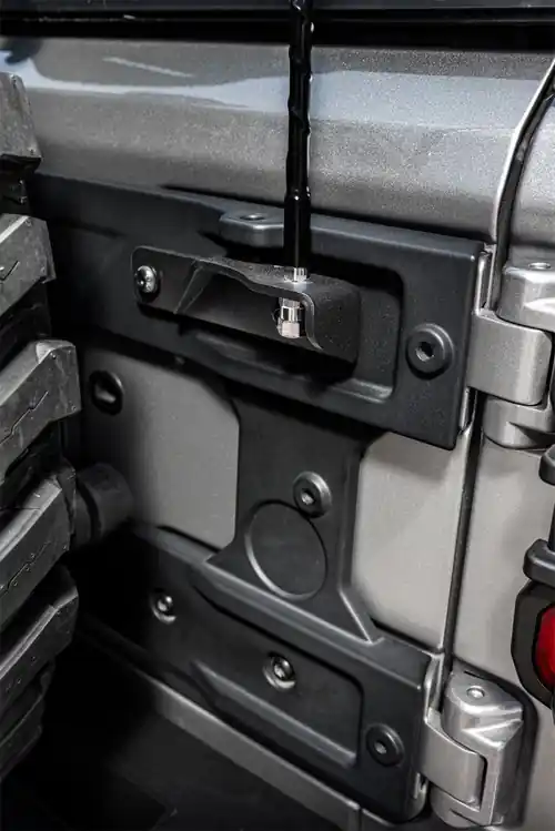 Trusted Brand Rugged Ridge 2018-2025 Jeep Wrangler JL CB Radio Antenna Mount - 11503.97