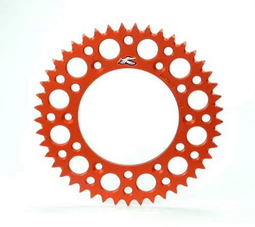Markdown Renthal 10-13 KTM 50 SX Rear Sprocket - Orange 415-40P Teeth