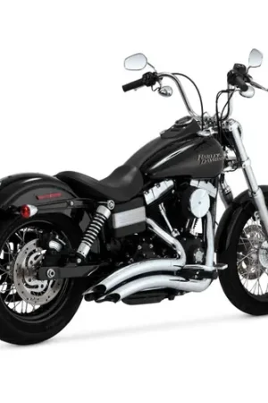 Direct From Manufacturer Vance & Hines Harley Davidson Dyna 06-17 Big Radius 2-2 Chrome PCX Full System Exhaust