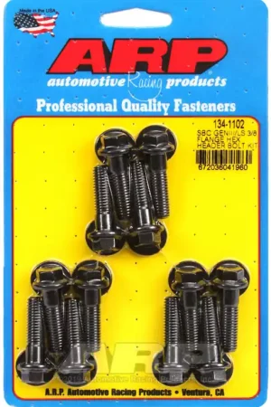 ARP Chevy LS 3/8 Inch Flange Hex Header Bolt Kit - High-Strength Automotive Fasteners Special Offer
