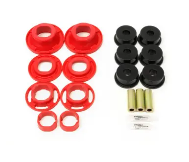 BMR 12-15 5th Gen Camaro Street Version Rear Cradle Bushing Kit (BK001 BK040) - Black/Red - BK041 Mega Sale