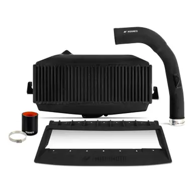 High Quality Mishimoto 22+ WRX TMIC Kit Black Core Black Pipes