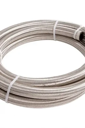 Aeroflow 100 Series Stainless Steel Braided Hose -5AN 1m - Black Budget