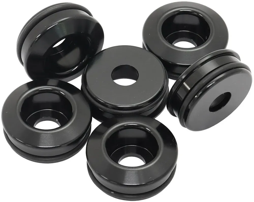 Aeroflow Fuel Injector Insert Adapters - Black (Nissan RB25) Exclusive Offer