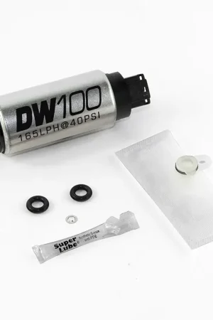 Deatschwerks DW100 165lph In-Tank Fuel Pump w/Install Kit (Forte 10-15) Handmade