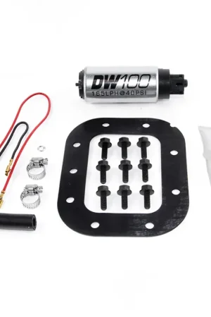 Worldwide Shipping Deatschwerks DW100 Series 165lph In-Tank Fuel Pump w/ Install Kit (Corvette 84-85)