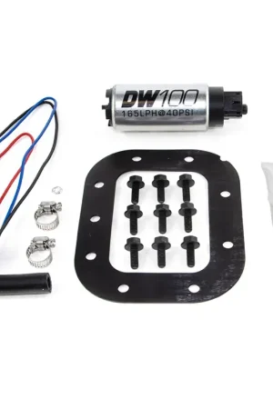 Deatschwerks DW100 Series 165lph In-Tank Fuel Pump w/ Install Kit (Corvette 84-85) Special Discount