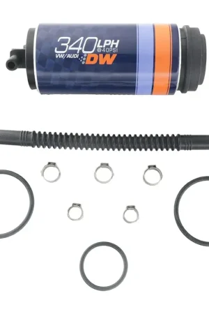 High Quality Deatschwerks DW340V Series 340Lph In-Tank Fuel Pump w/ Install Kit (VW/Audi)