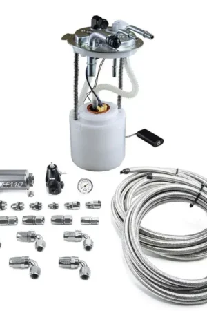 Deatschwerks DW400 Pump Module w/PTFE Plumbing Kit (Suburban/Avalanche/Escalade 05-19) Hassle-Free Returns