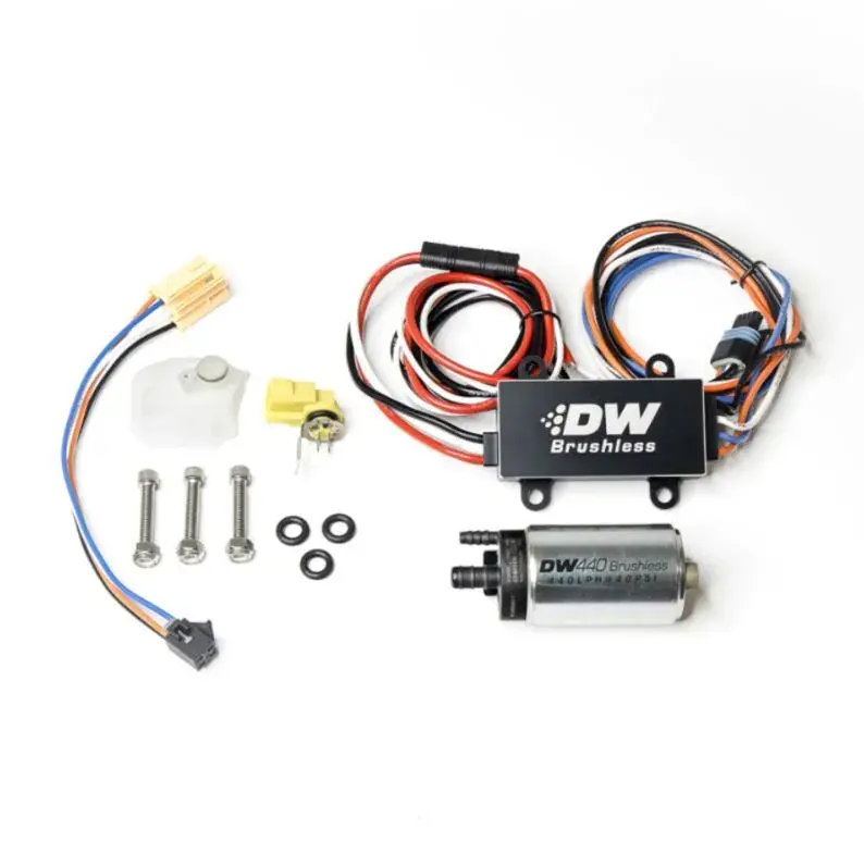 Warranty Included Deatschwerks DW440 Brushless Kit - Dual Speed/PWM Controller (Ford Fiesta ST 14-19)