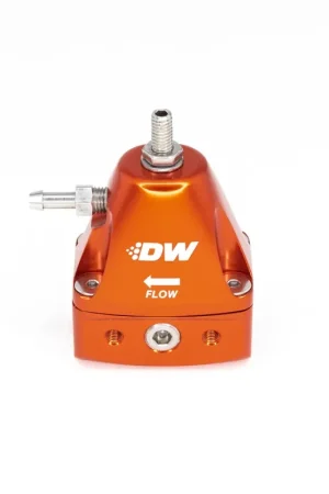 Trusted Brand Deatschwerks DWR1000iL In-Line Adjustable Fuel Pressure Regulator - Orange