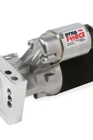 Super Sale MSD DynaForce Starter - High Speed - Black Chevrolet Small and Big Block - Straight Mount Holes