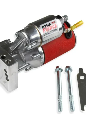 MSD DynaForce Starter - High Speed - Red Chevrolet Small and Big Block - Straight Mount Holes Warranty Included